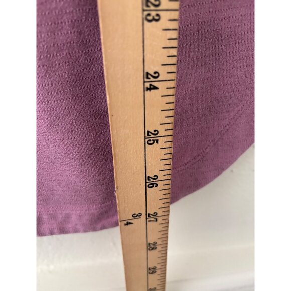 Lululemon Athletica Mauve Performance T-Shirt "Better Each Day" Text Lightweight - Picture 8 of 9